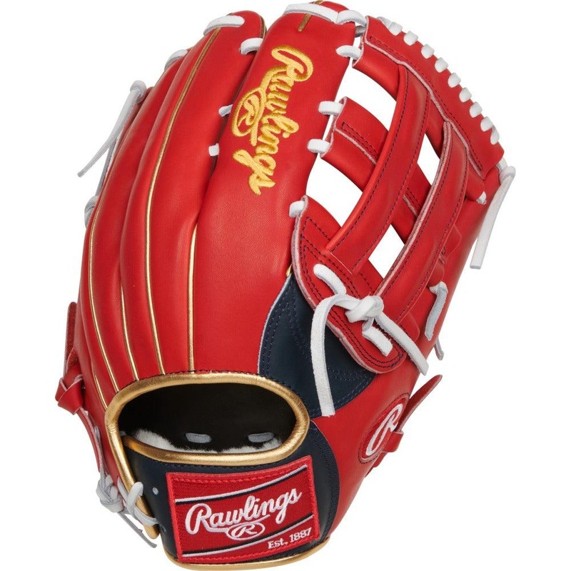Pro Preferred 12.75″ Ronald Acuna Jr Gameday Pattern Senior Baseball Glove Left-Hand-Throw