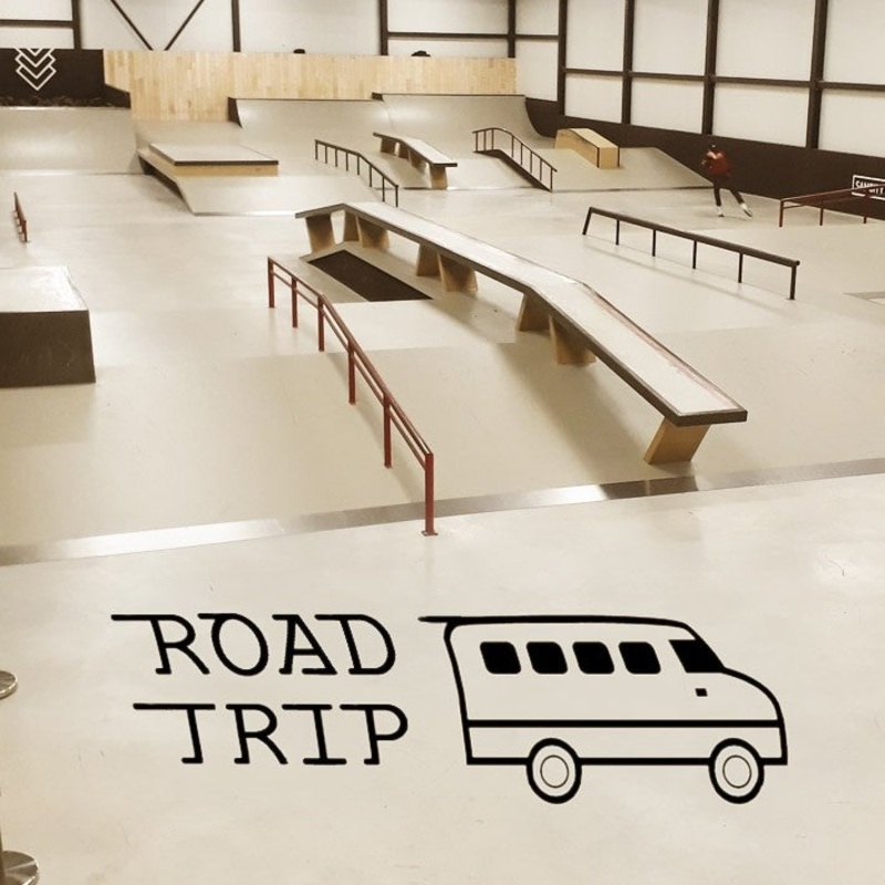 Roadtrip SamCity Hoorn 8 december mijn ouders brengen mij Skatepark Utrecht 2 februari