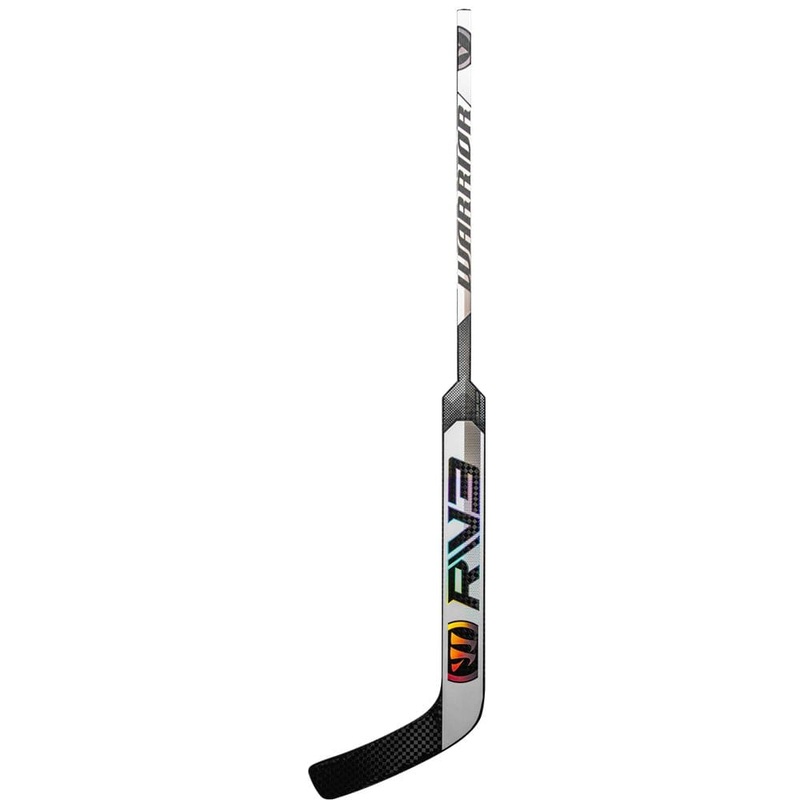 Warrior Ritual V3 Pro Goalie Stick Intermediate – 23.5″ Left – Mid (W32) White/Black