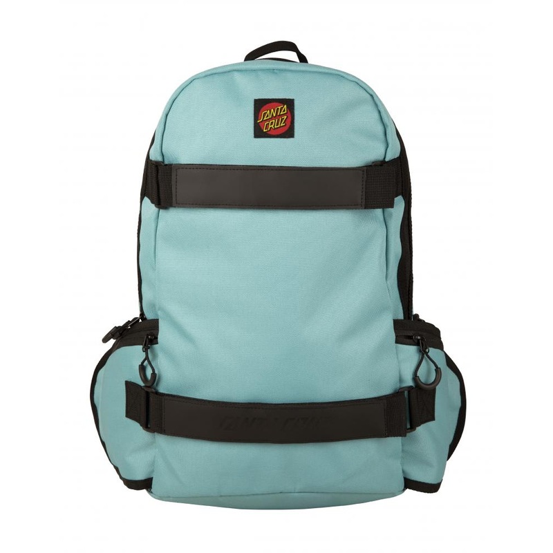 Santa Cruz Classic Label Skatepack Bag – Turquoise