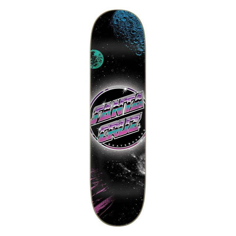 Santa Cruz Everslick Chrome Dot Space Deck – 8″
