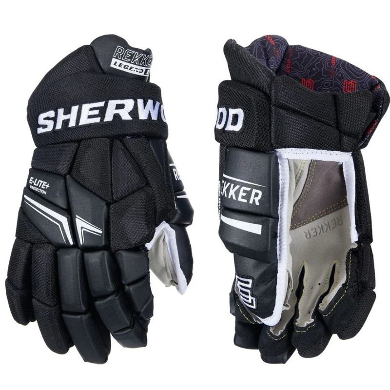 Sher-Wood Rekker Legend 2 Hockey Gloves Junior 10″ Black