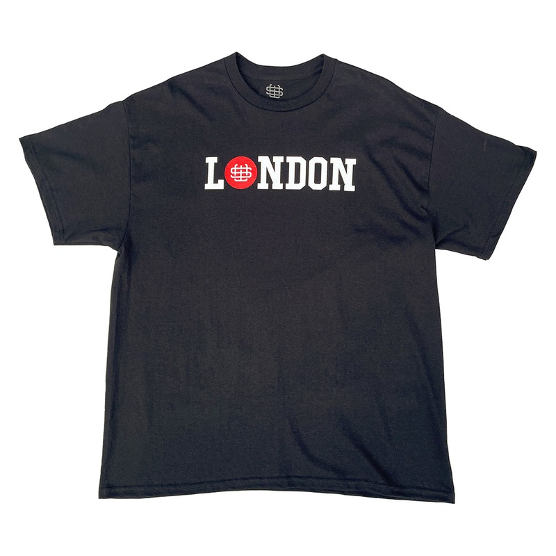 Slicks Skate Store London Monogram T Shirt Black XS