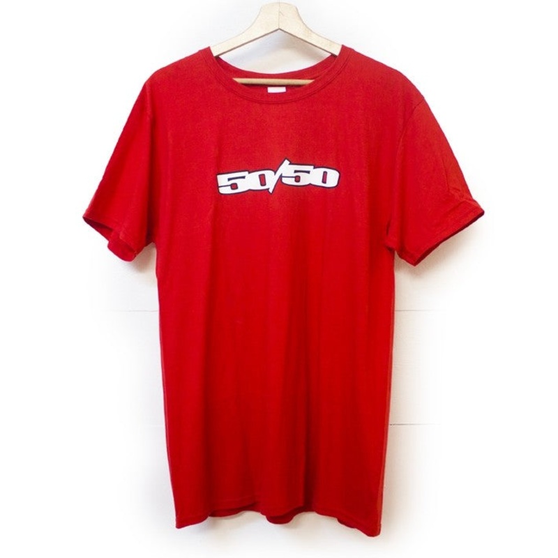 Stamp logo shirt red L
