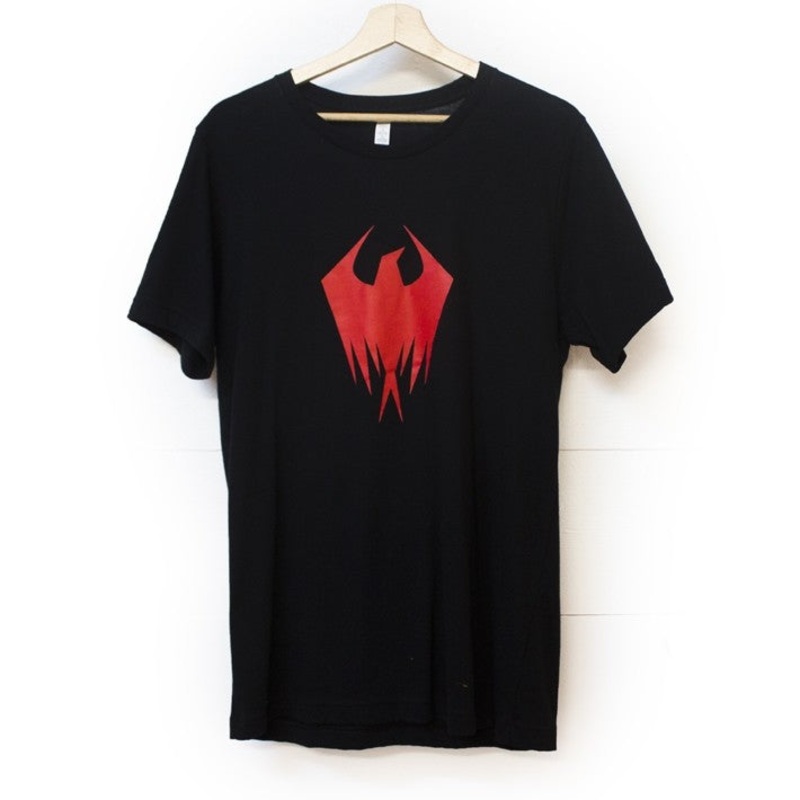 Bird shirt black/red S