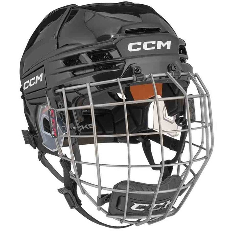 CCM Tacks 720 Hockey Helmet Combo Senior S Black