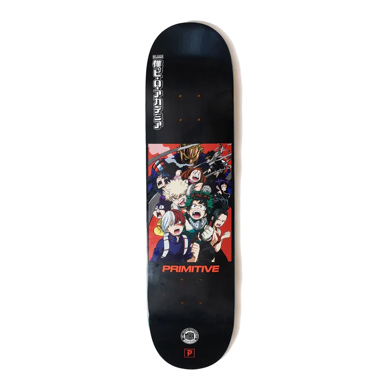 Primitive X My Hero Academia Black Deck – 8.5″