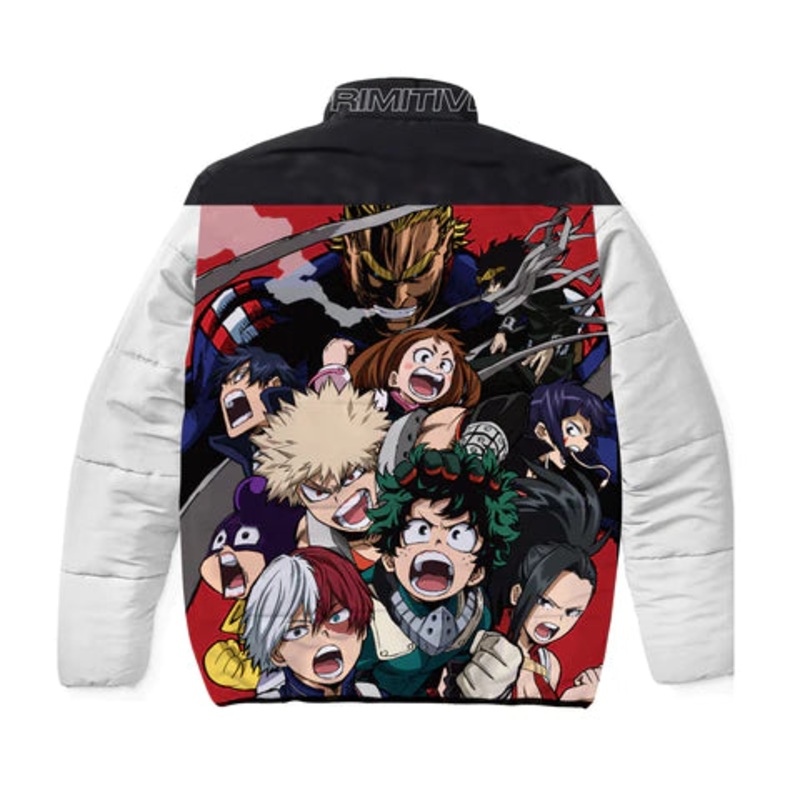 Primitive X My Hero Academia Puffer Jacket S