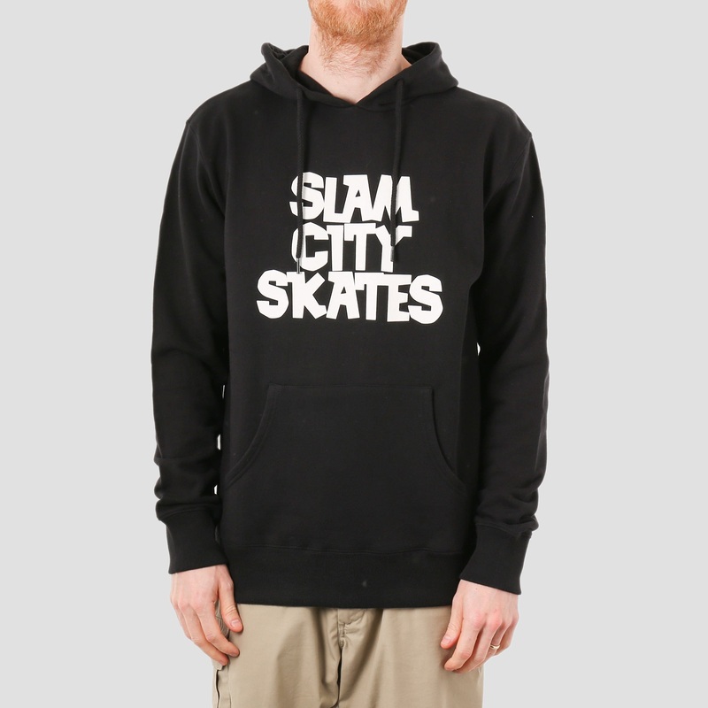 Slam City Skates Classic Logo Hood Black Small