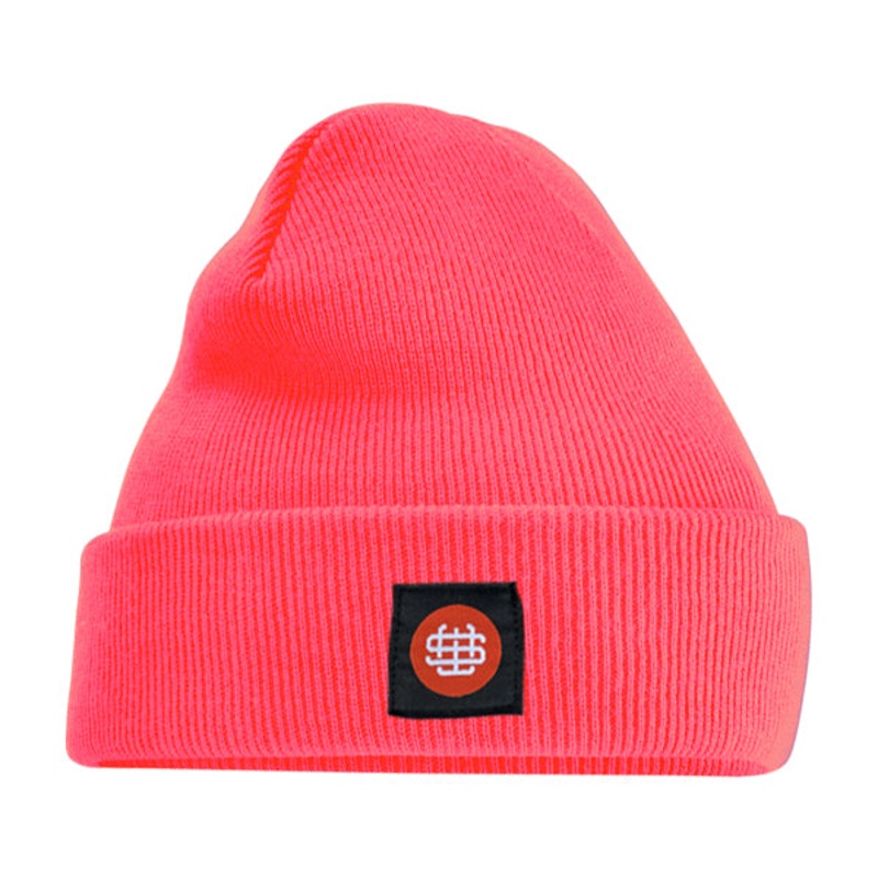 Slick’s Monogram Beanie – Fluorescent Pink