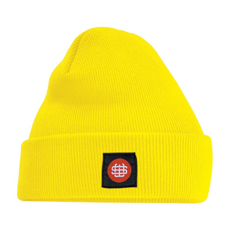 Slick’s Monogram Beanie – Yellow