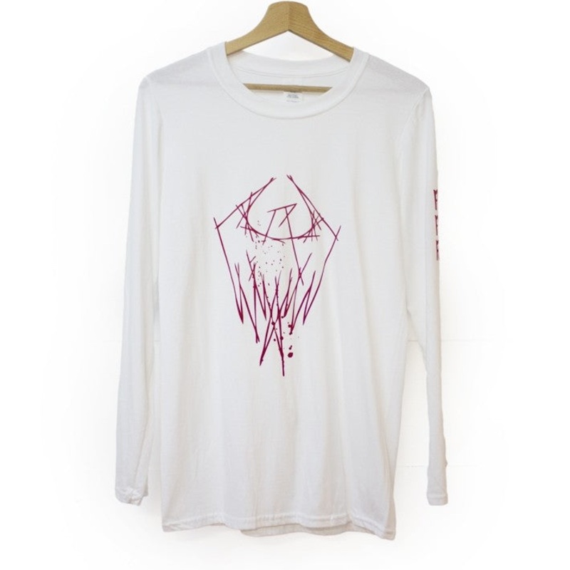 Tat Bird Long Sleeve white/red S