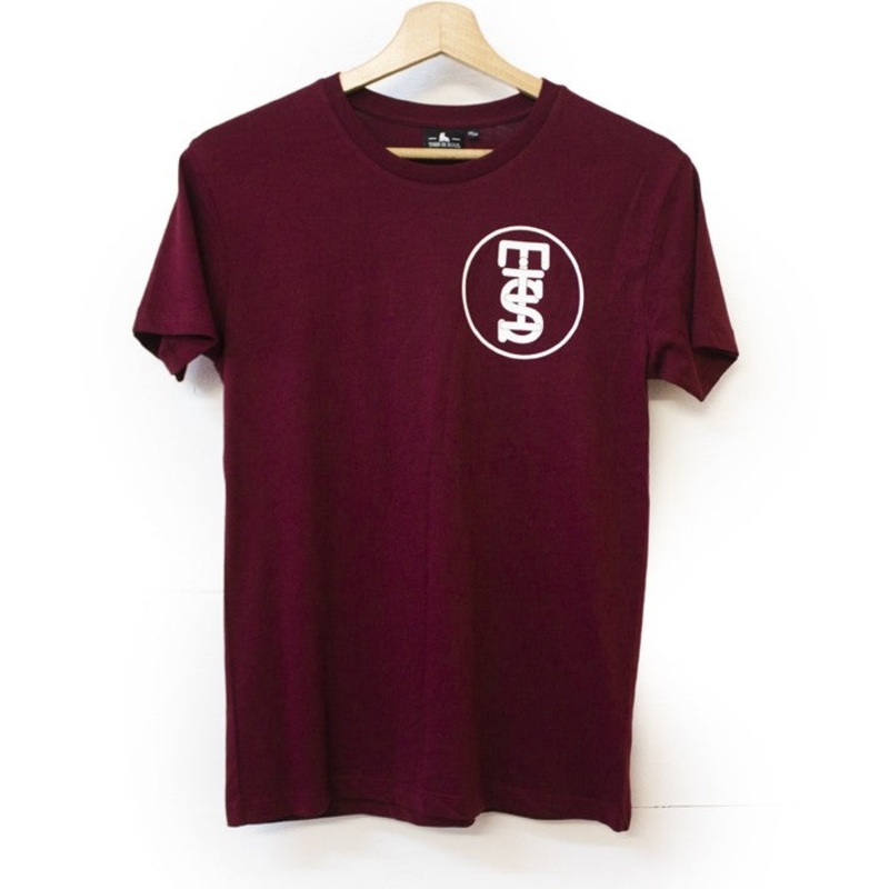 Basic shirt bordeaux 164