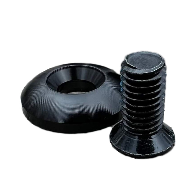 Cuff bolts M8 black 4-pack