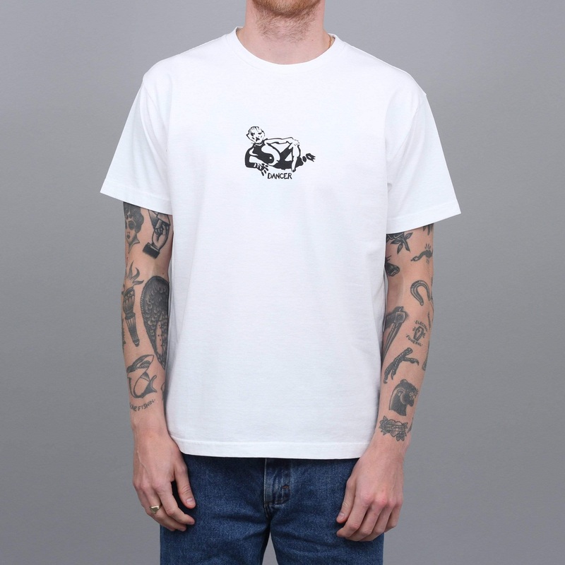 Dancer Lie Logo T-Shirt White Small