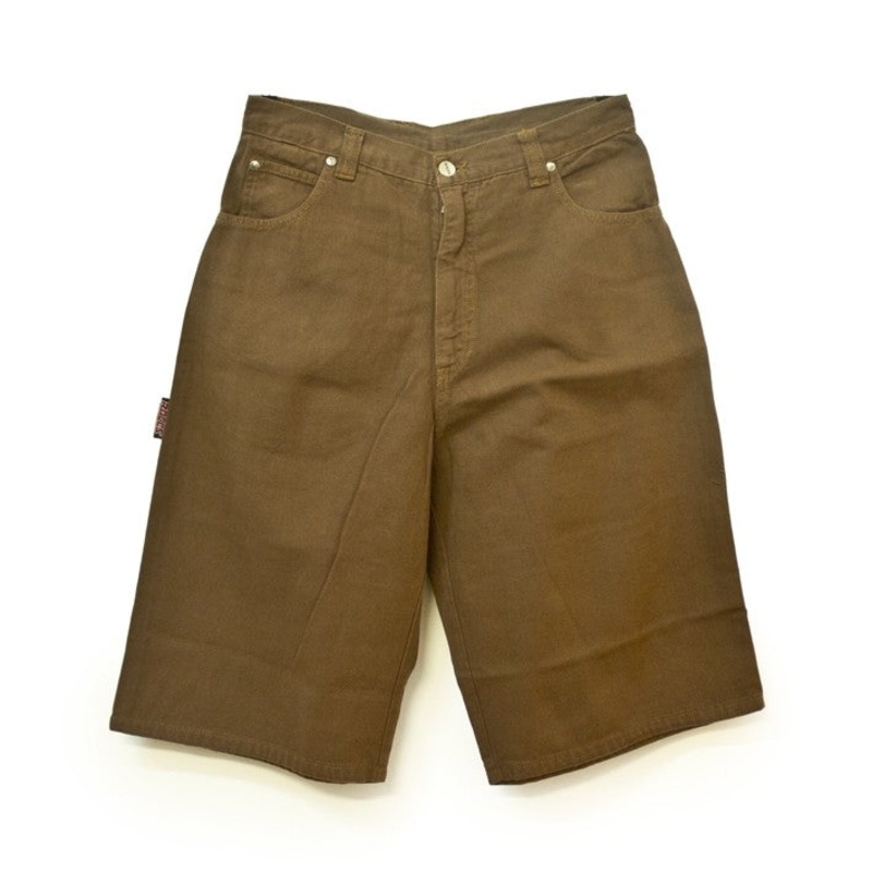 Denim shorts brown S