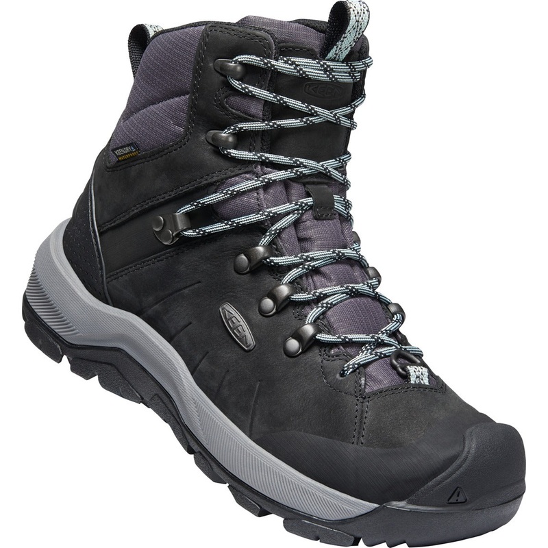 Keen Revel IV Mid Polar Boot – Women 5 Black/Grey