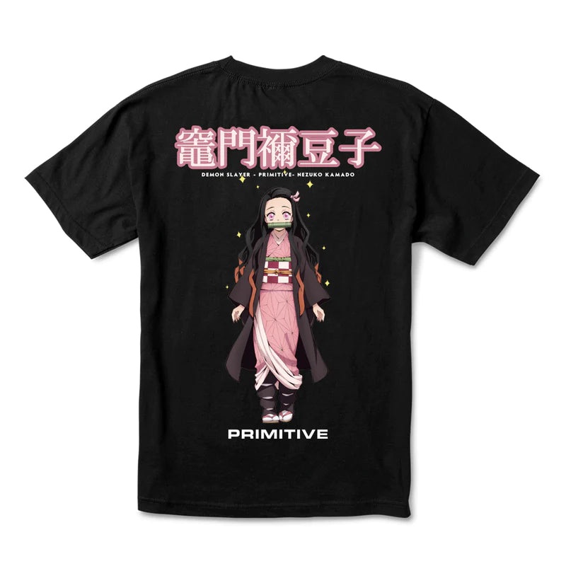 Primitive X Demon Slayer Nezuko Kamado T Shirt – Black S