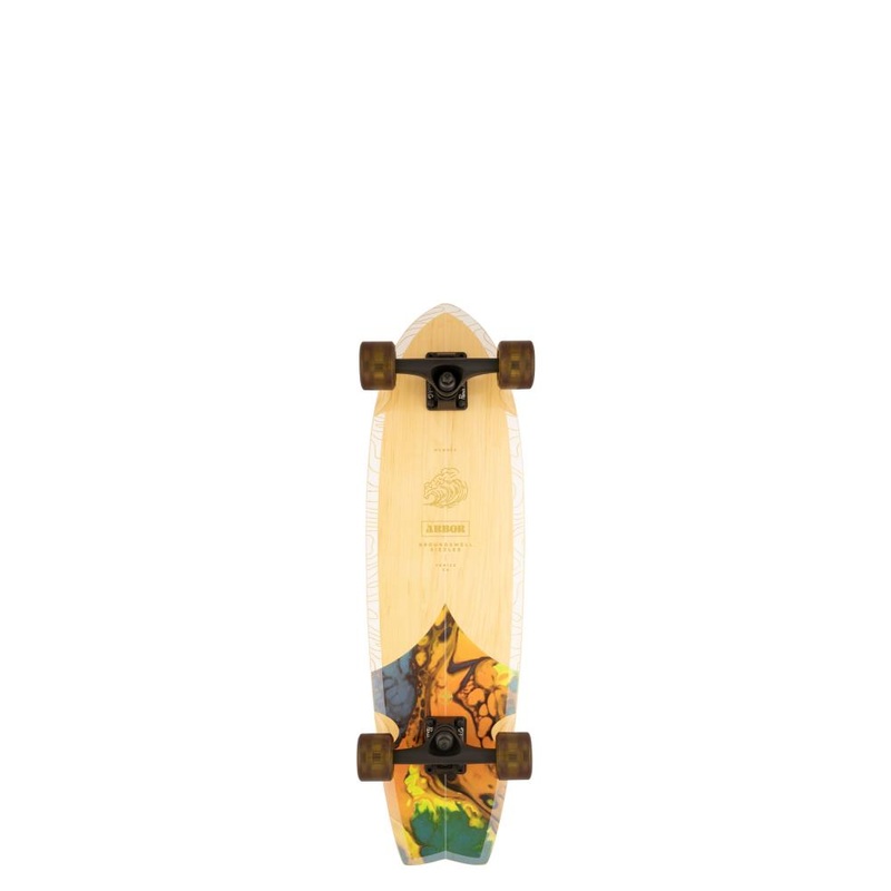 Arbor Groundswell Sizzler Cruiser Skateboard – 30.5″