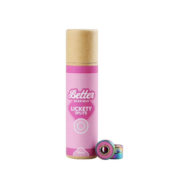 Better Bearings Lickety Splits 8mm – Pink Set of 16