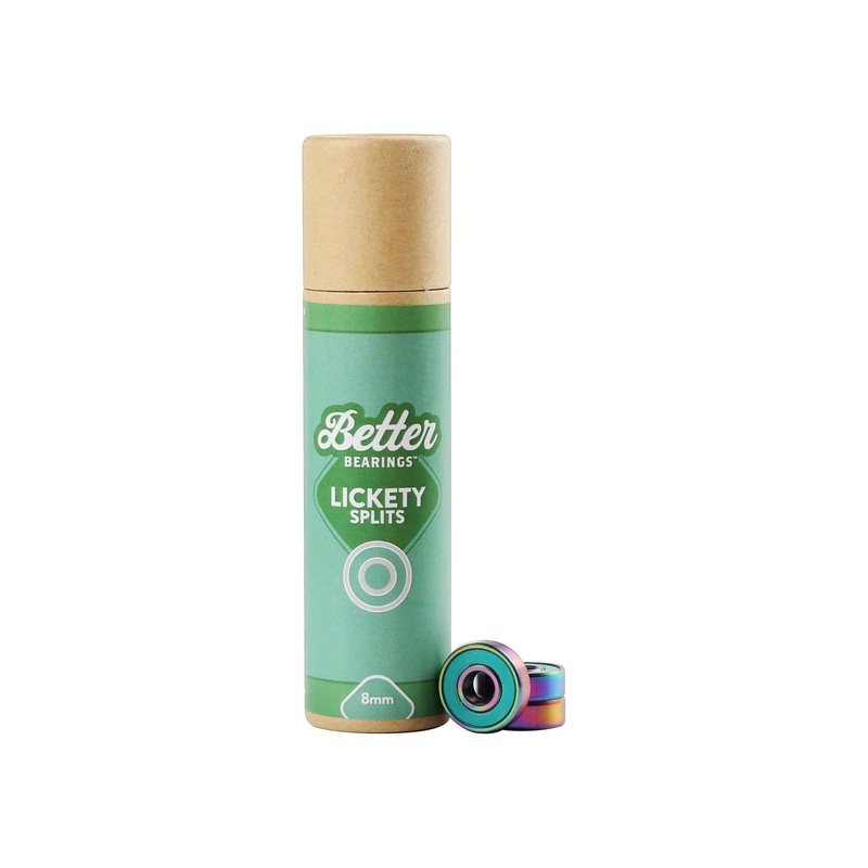 Better Bearings Lickety Splits 8mm – Teal Set of 16