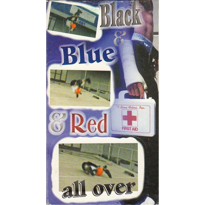 Black & Blue & Red All Over VHS