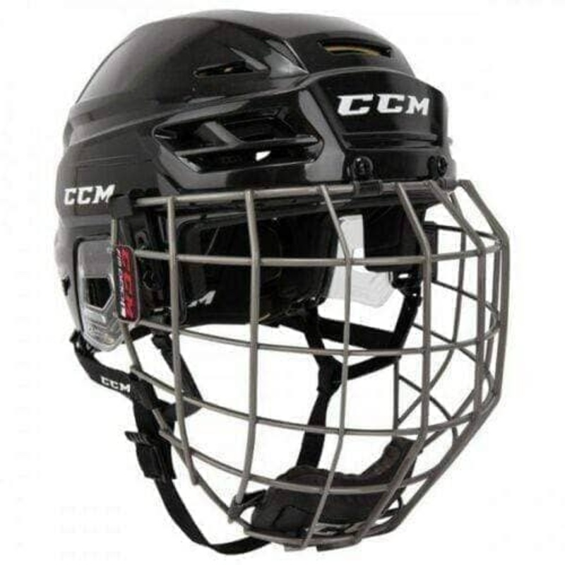 CCM Tacks 310 Hockey Helmet Combo Black S