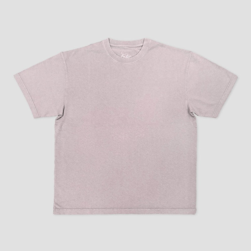 Dancer Blank T-Shirt Rose Pigment Dyed Small