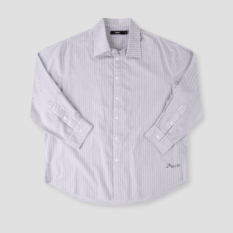 Former Vivian Weeping Longsleeve Shirt White Small