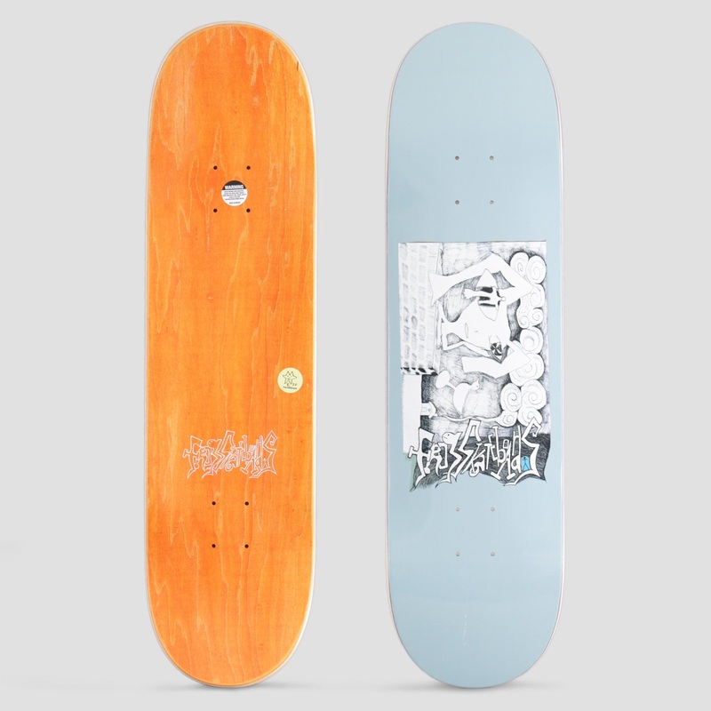 Frog 8.18 Thinking Skateboard Deck Blue