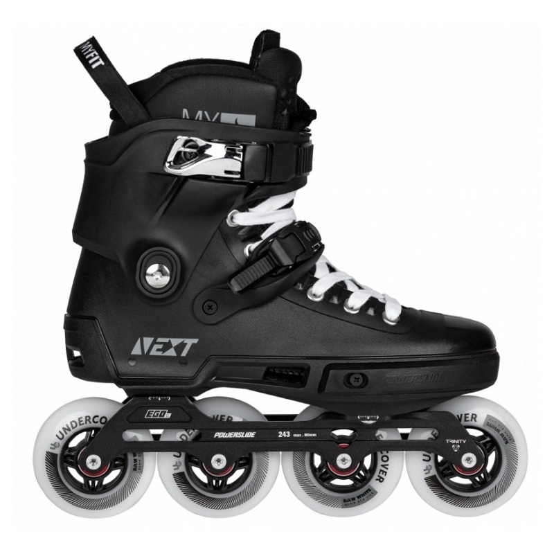 Powerslide Next Pro Black 80 Skates UK 5 – 6