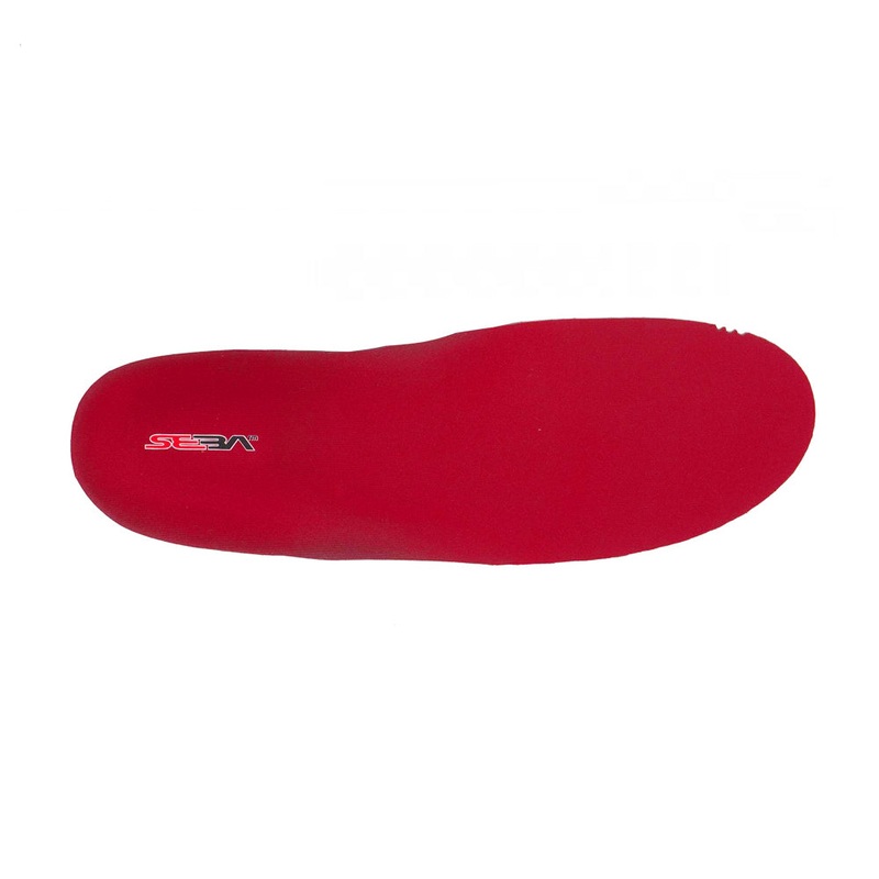 Premium Insoles Grey/Red Pair 35