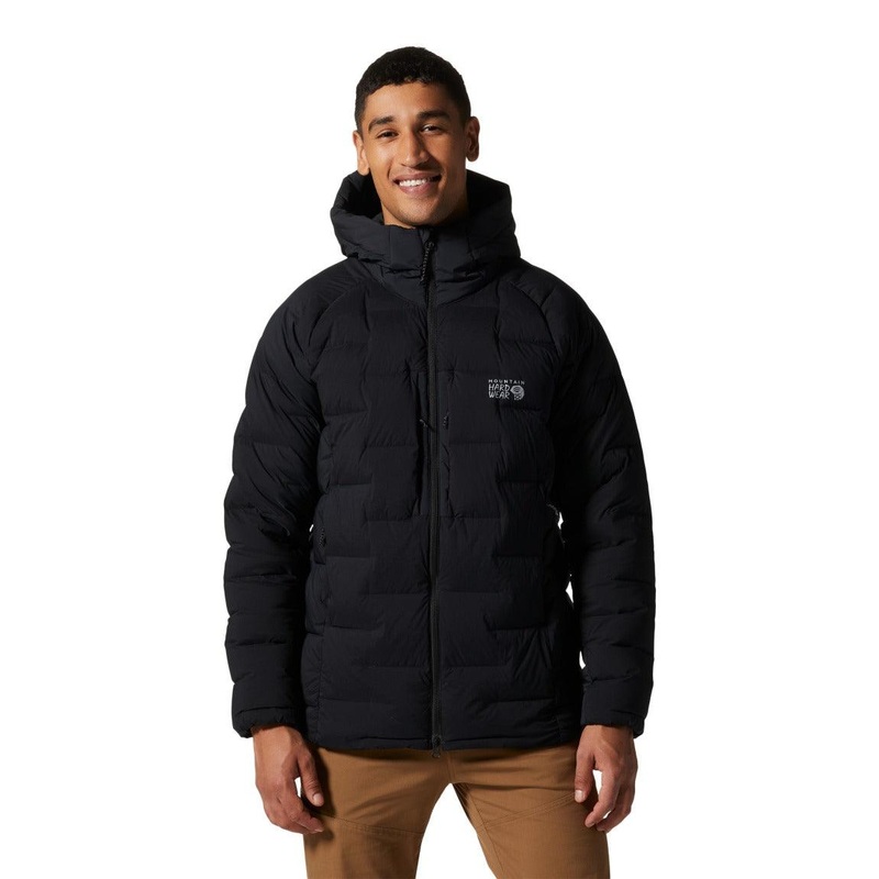 Stretchdown Parka – Men’s S Black
