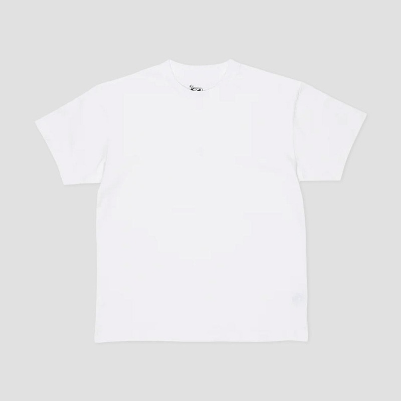 Dancer Blank T-Shirt White Fabric Dyed Small