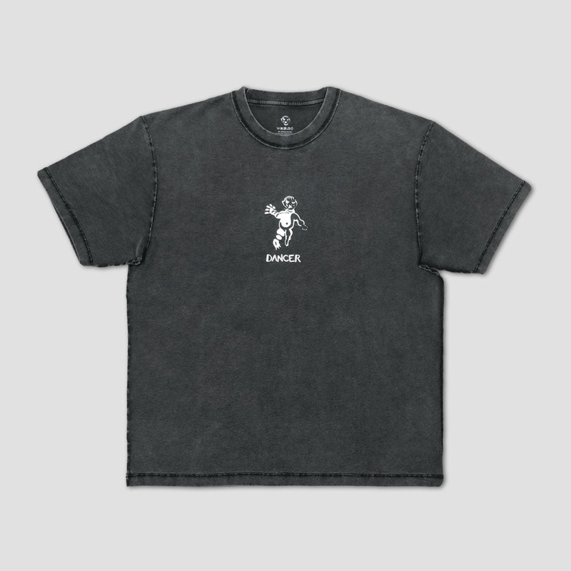 Dancer OG Logo Inside Out T-Shirt Black / White Small