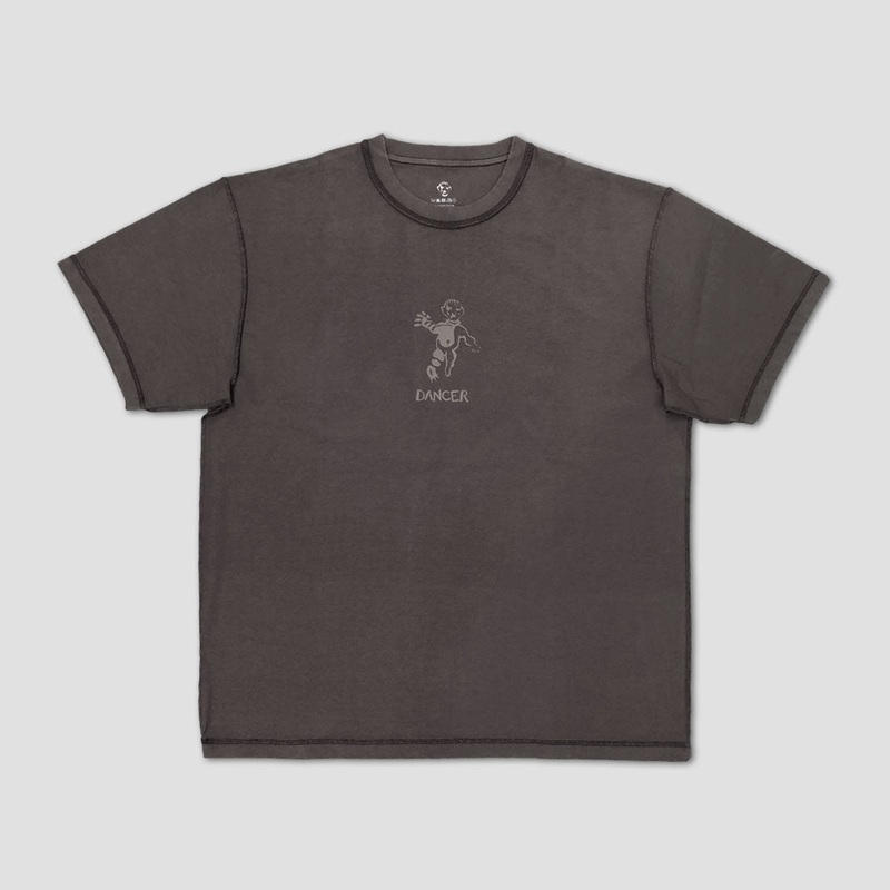 Dancer OG Logo Inside Out T-Shirt Brown Small