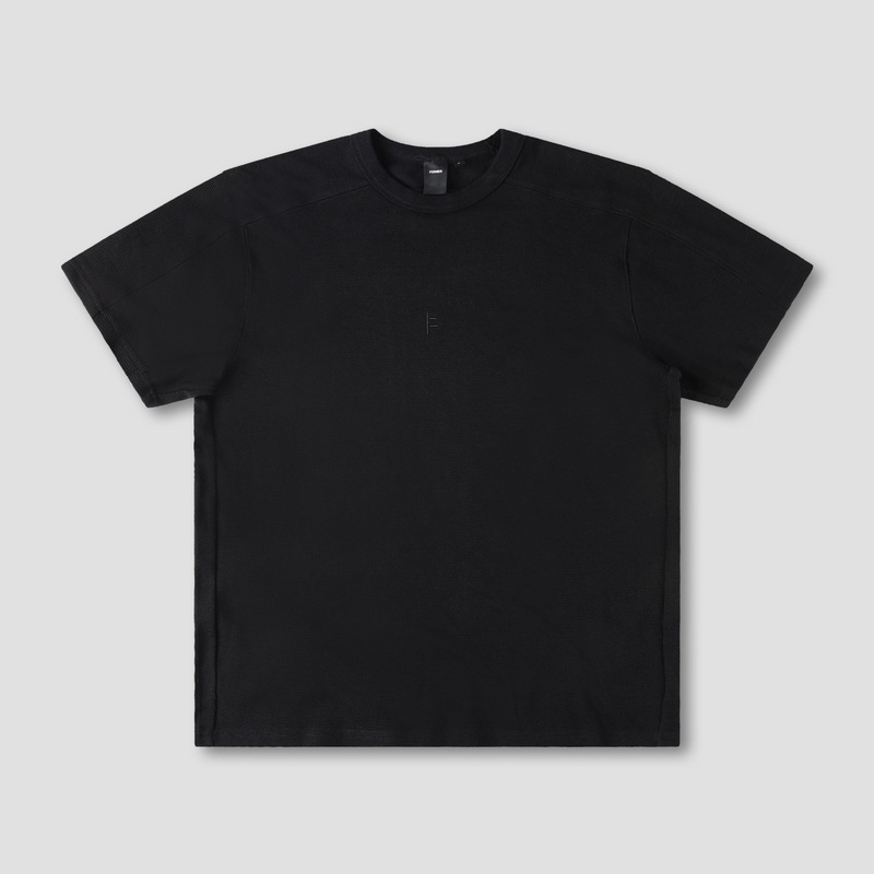 Former Franchise Waffle Shortsleeve T-Shirt Black Small
