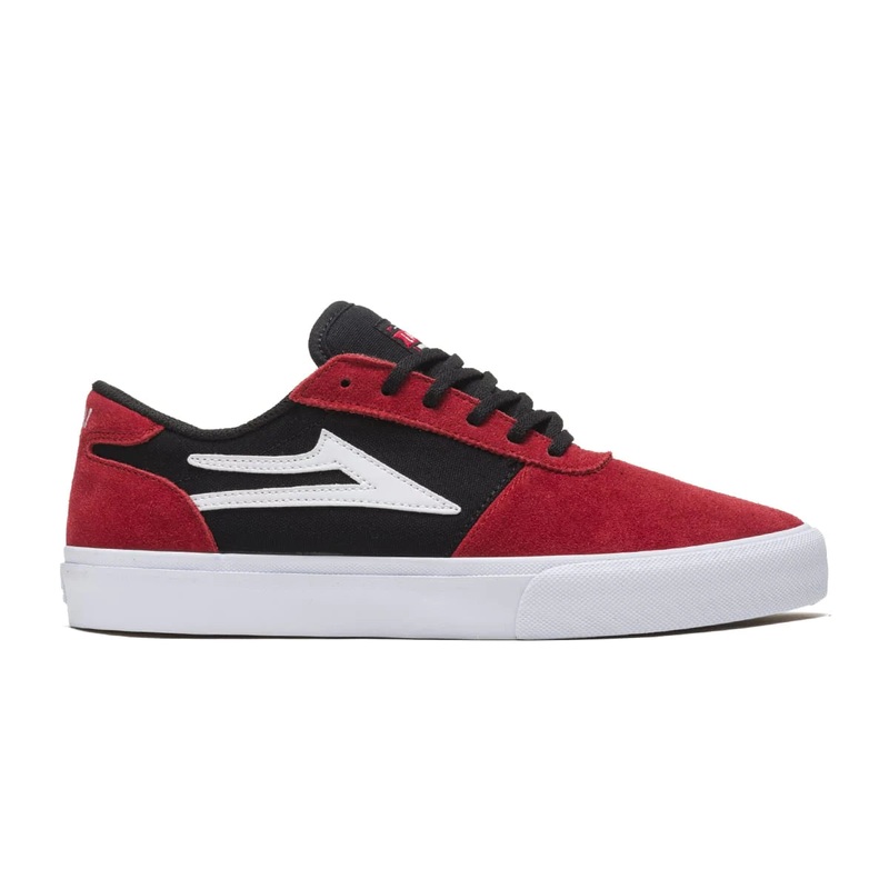 Lakai Manchester Skate Shoes – Red/Black UK 8