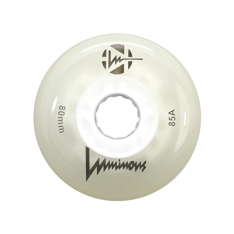 LED 80mm/85A white glow green led pcs