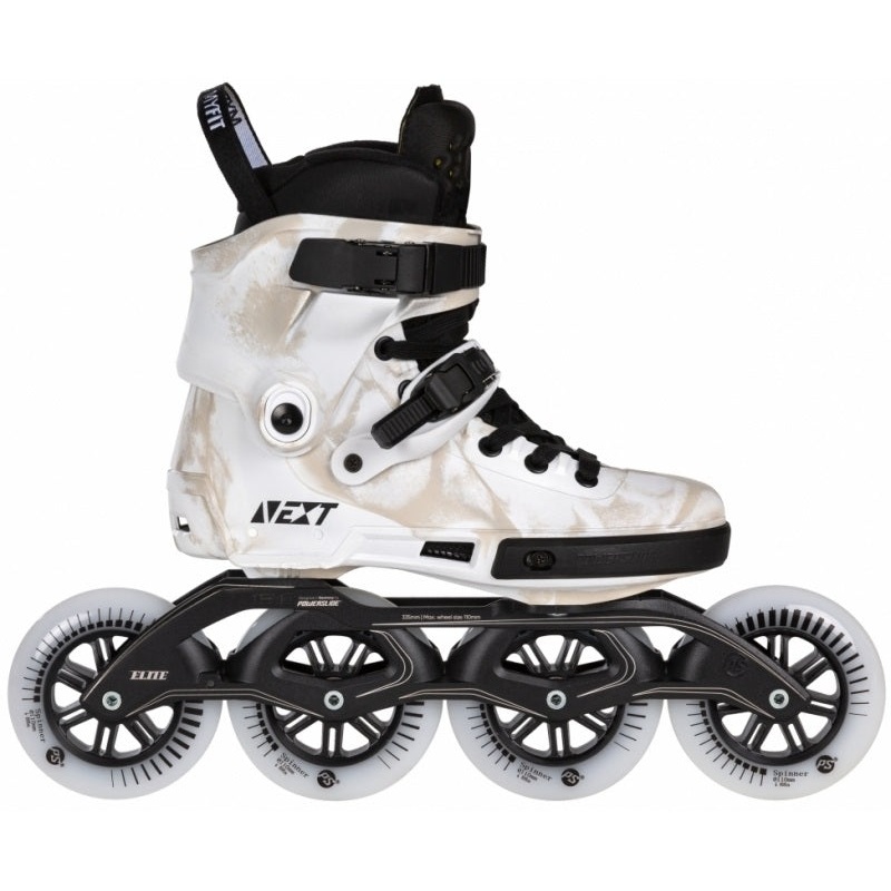 Powerslide Next Marble White 110 Skates UK 5-6