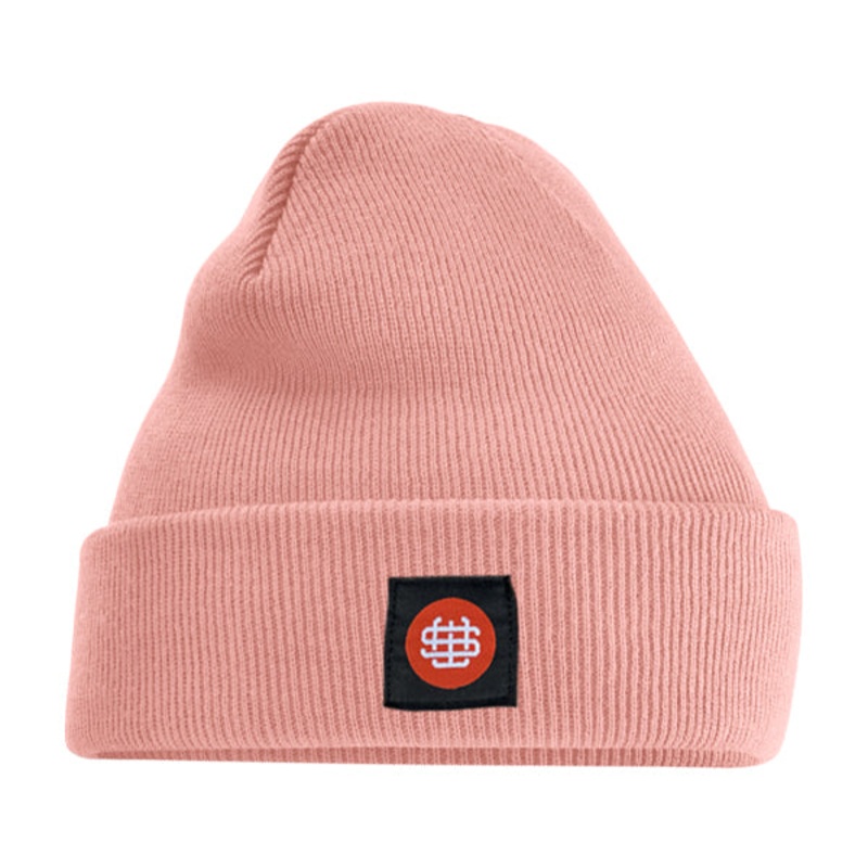 Slick’s Monogram Beanie – Blush
