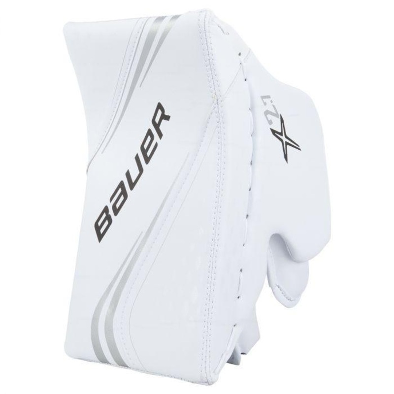 Vapor X2.7 Goalie Blocker – Junior Full Right White