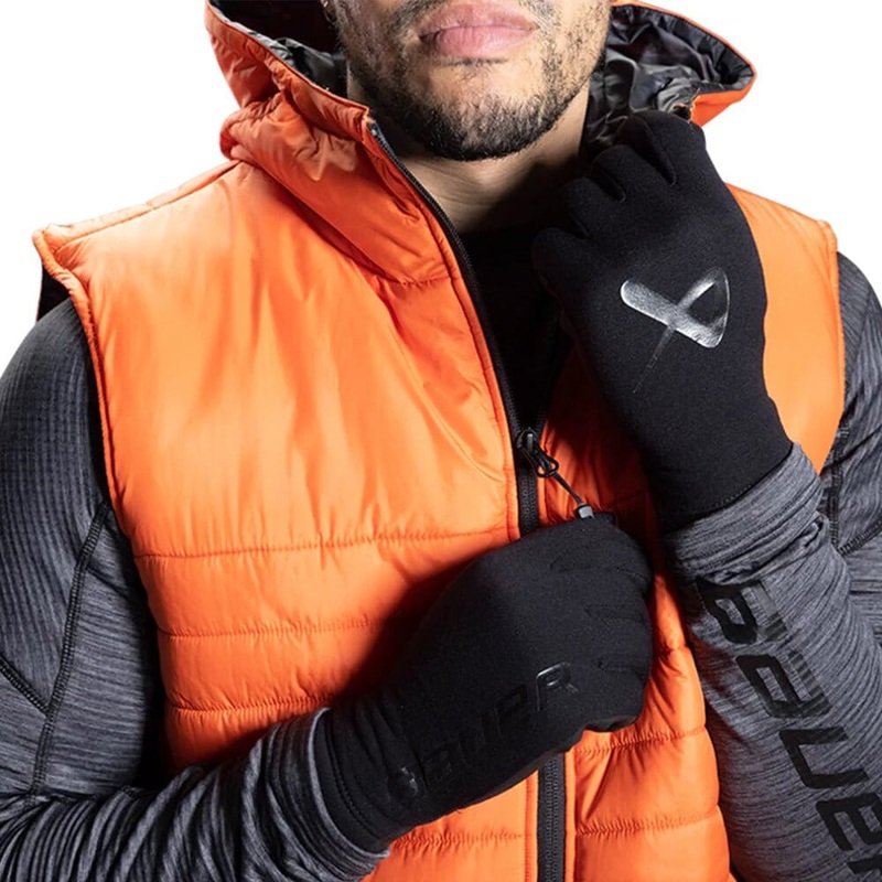 Bauer Polartech Gloves Senior One Size Black