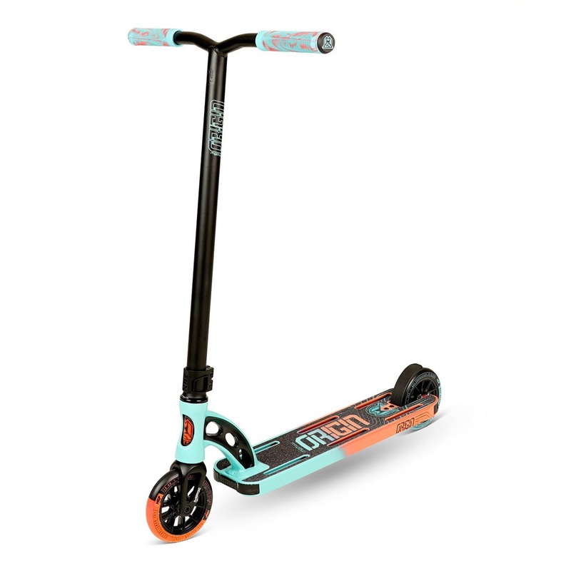 MGP VX Origin II Pro 5″ Stunt Scooter – Teal/Orange