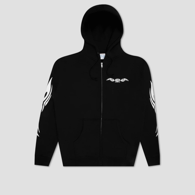 Sci-Fi Fantasy Origin Zip Hoodie Black Small