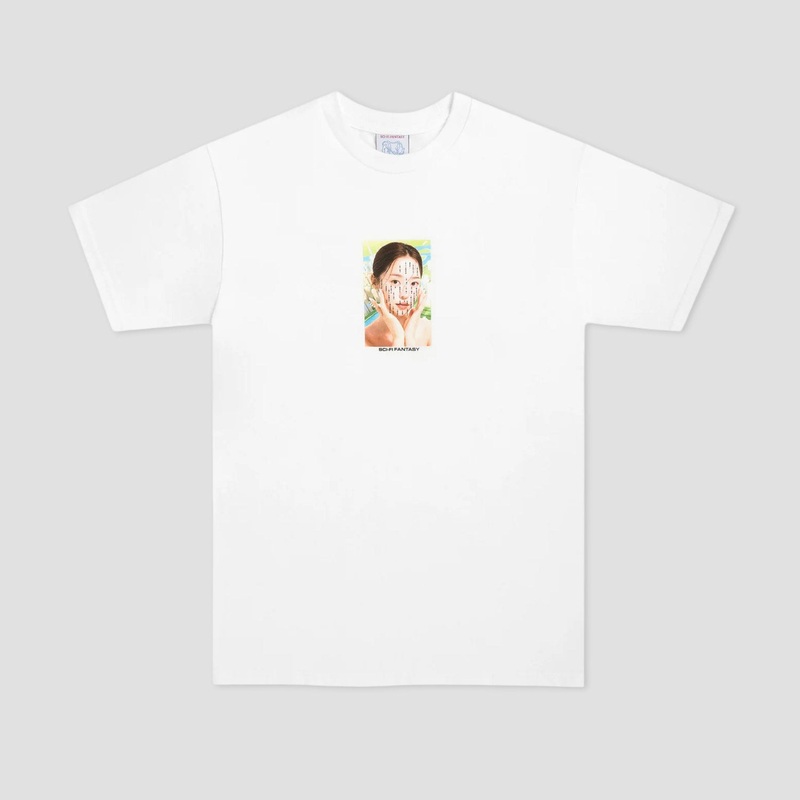 Sci-Fi Fantasy Pressure Points T-Shirt White Small