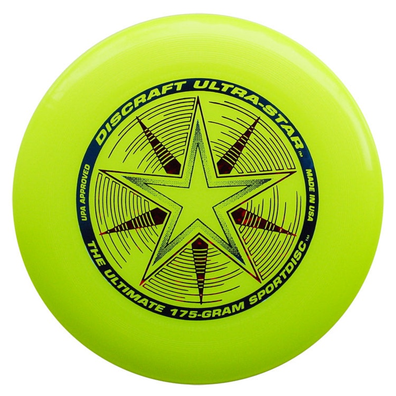 Discraft 175g Ultrastar Frisbee – Fluorescent Yellow