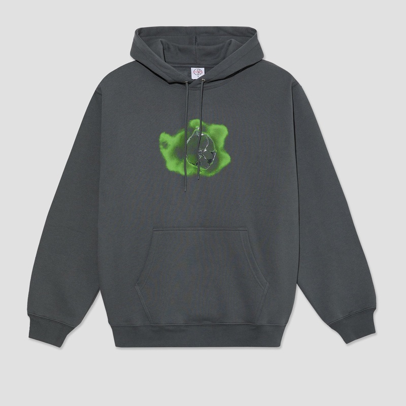 Polar Dave Hood Metal Logo Graphite X-Small