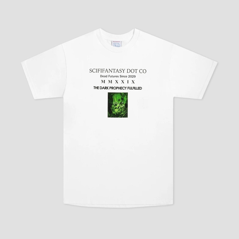 Sci-Fi Fantasy Dark Prophecy T-Shirt White Small