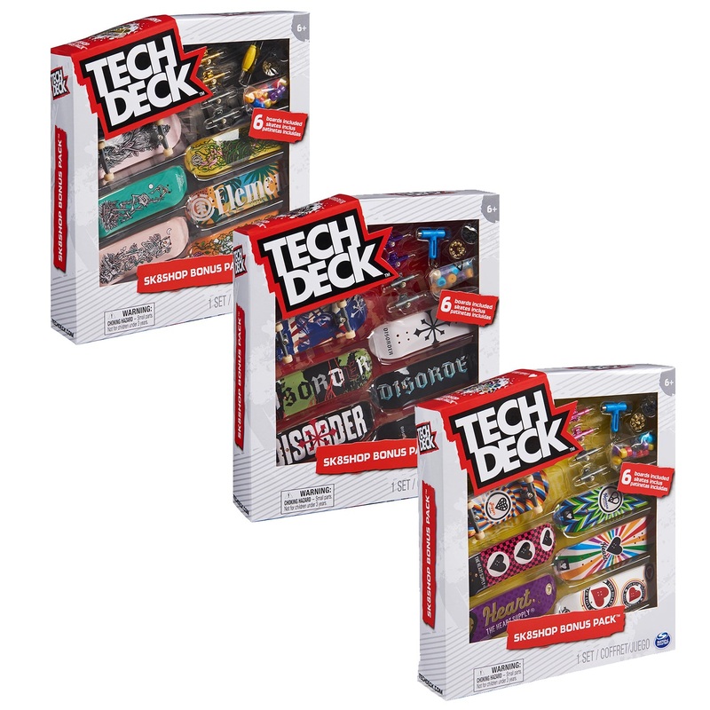 Tech Deck Sk8shop Bonus Pack – Random